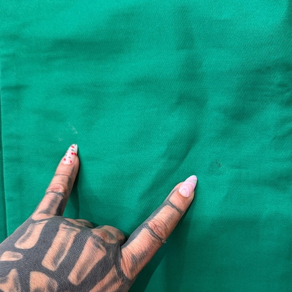 J. Crew hunter green Number.2 pencil skirt Sz.0 - Picture 7 of 8